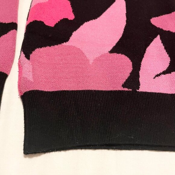 Cynthia Rowley Long Sleeve Floral Sweater Womens Medium - Picture 14 of 16